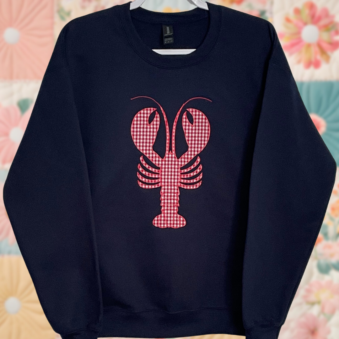 Lobster Patchwork Sweatshirt