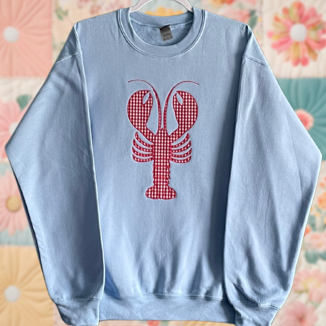 Lobster Patchwork Sweatshirt