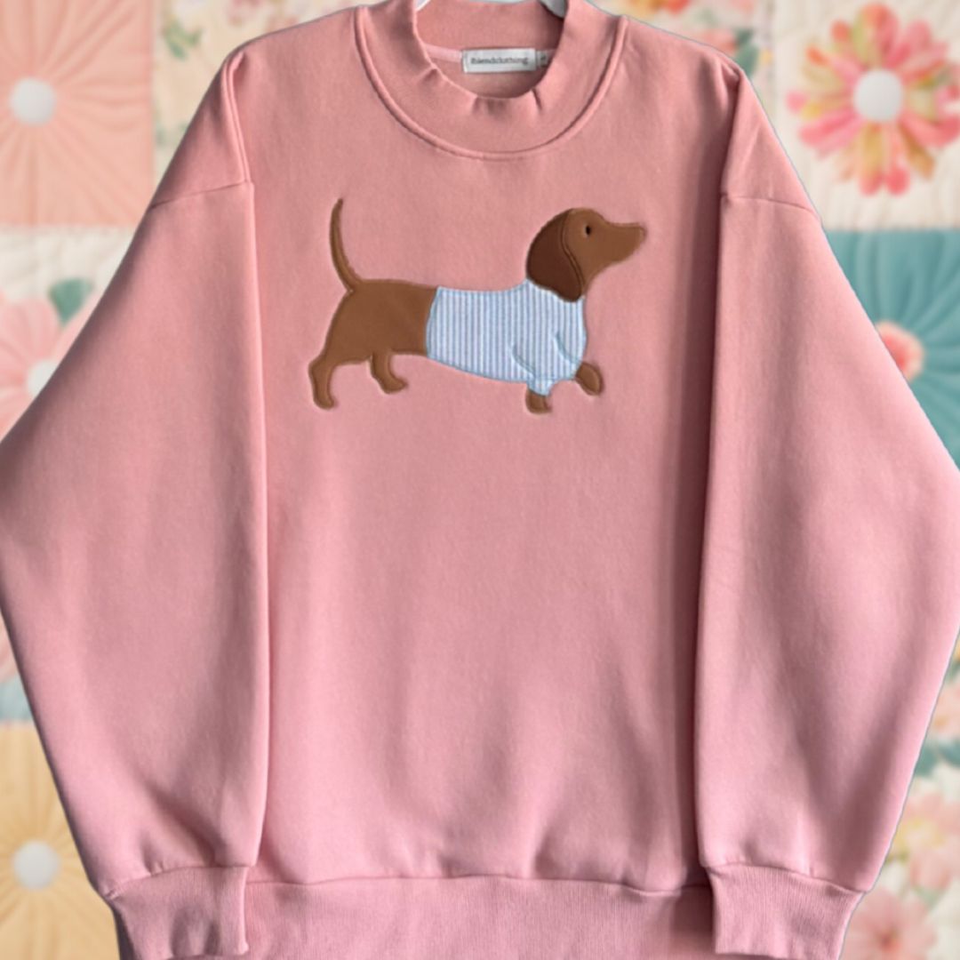 Sweater Dog Mockneck Sweatshirt