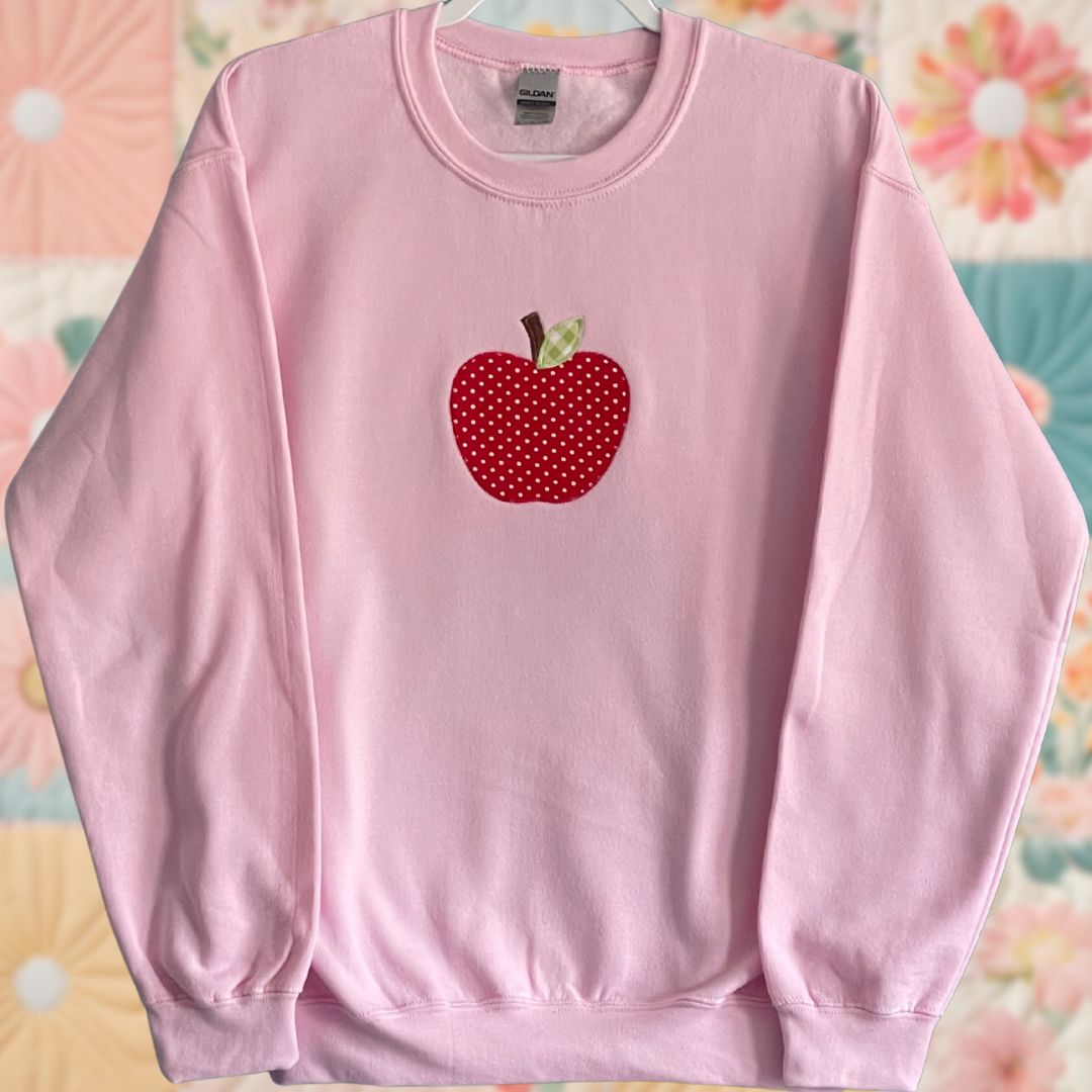 Apple Sweatshirt - Polka Dot