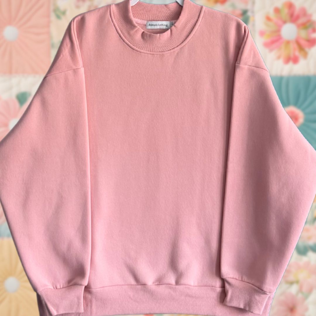 Blank Mockneck Sweatshirt