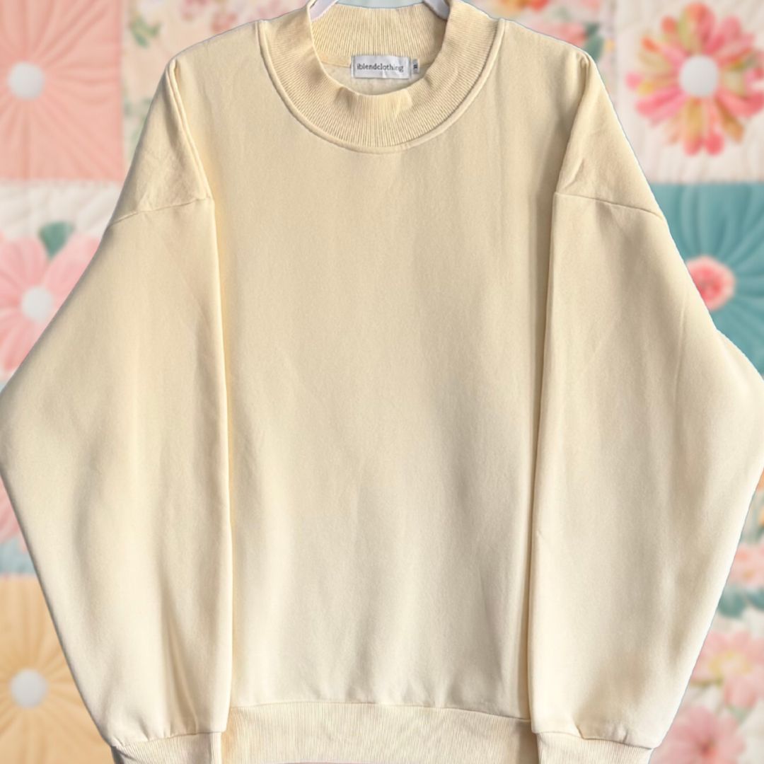 Blank Mockneck Sweatshirt