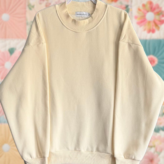 Blank Mockneck Sweatshirt