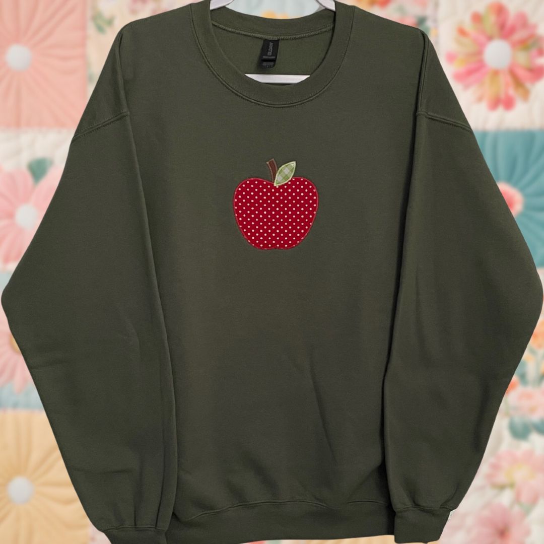 Apple Sweatshirt - Polka Dot