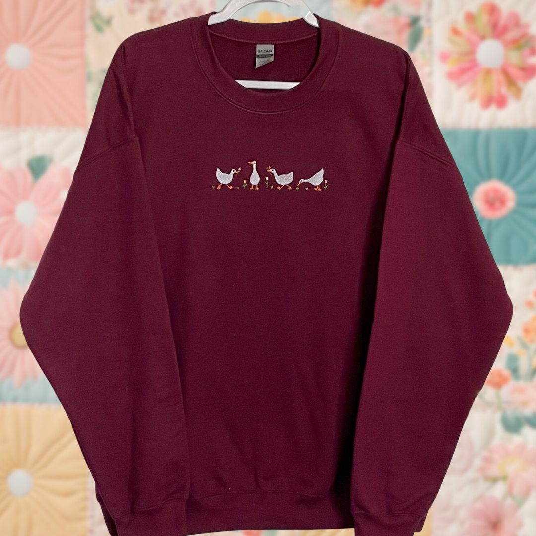 XL Maroon Goose Sweatshirt