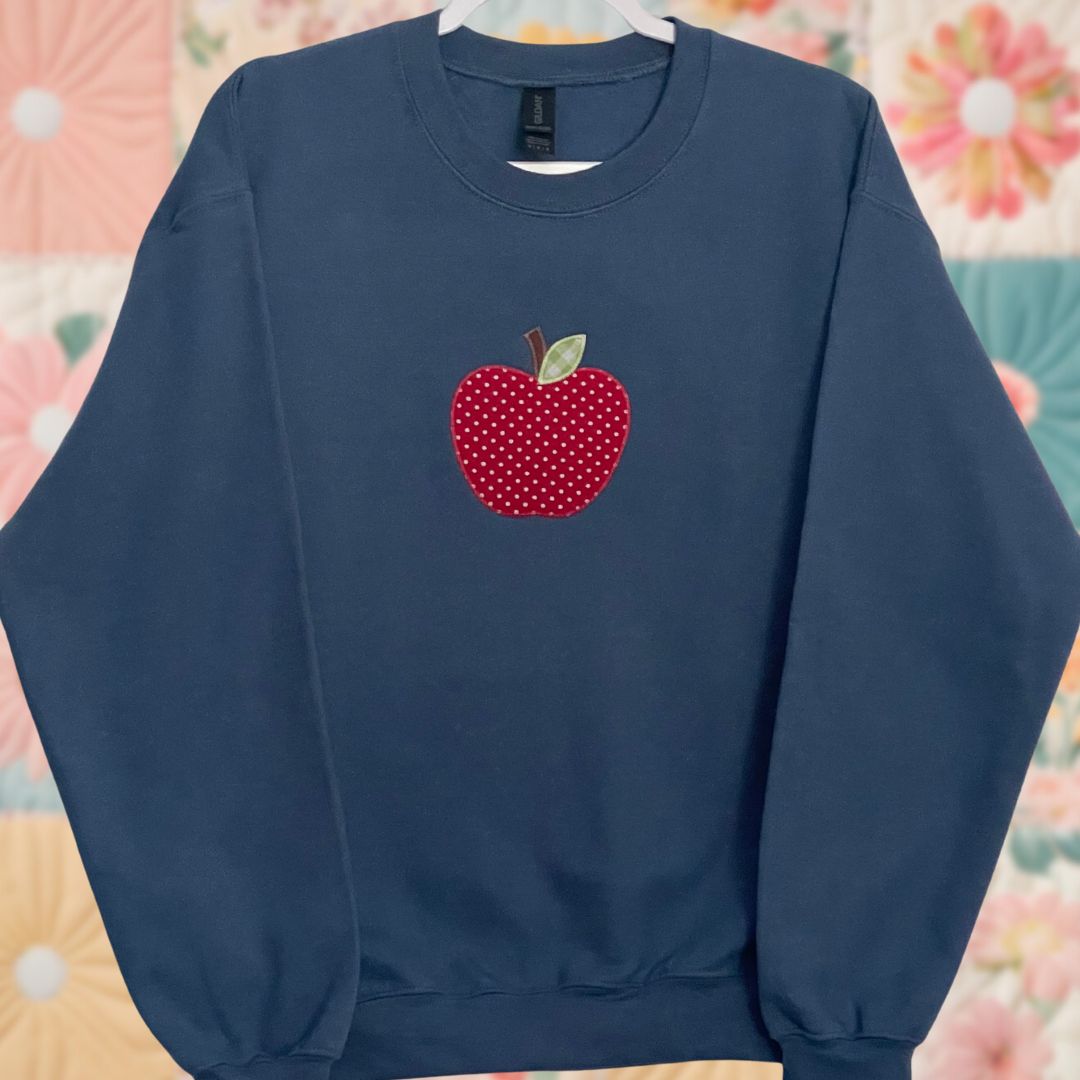 Apple Sweatshirt - Polka Dot