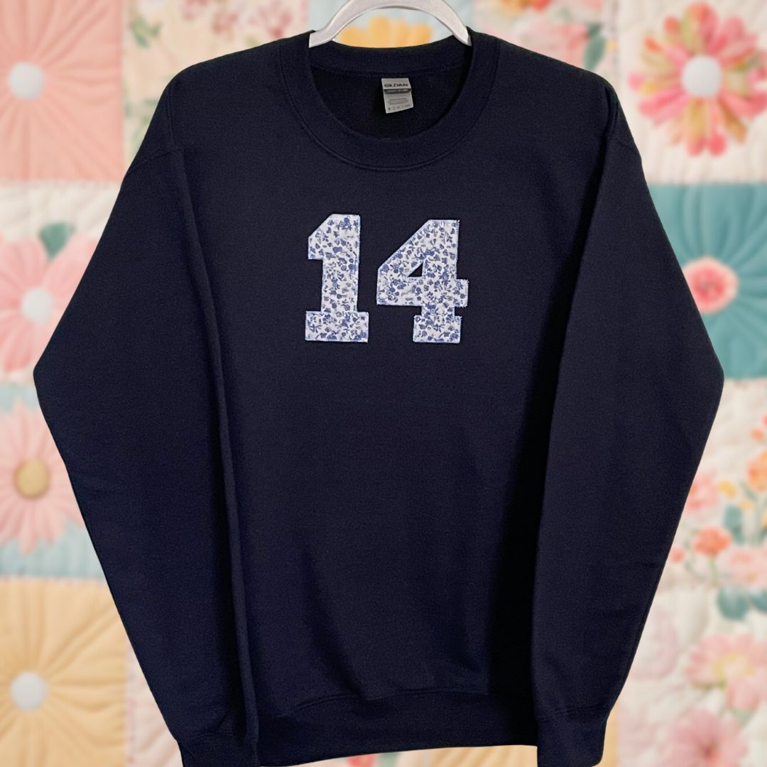 14 Varsity Number Sweatshirt