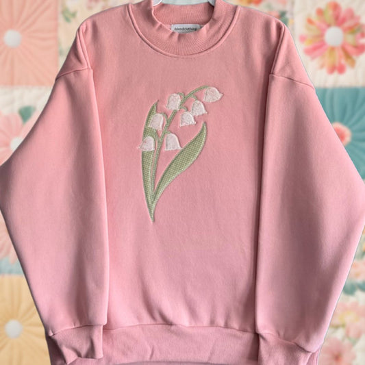 Lily of the Valley Mockneck Sweatshirt
