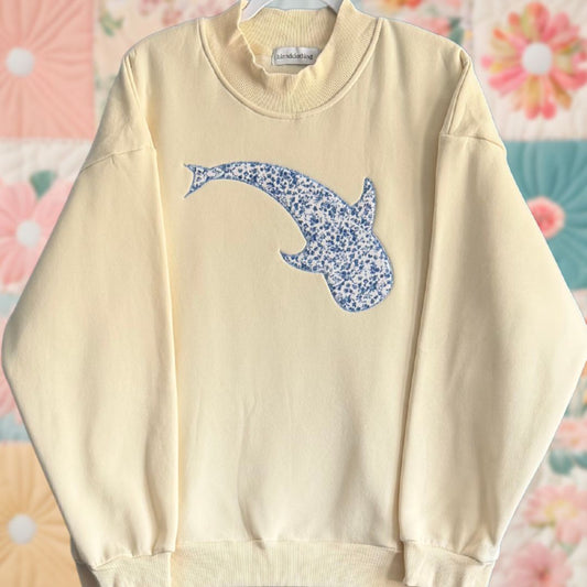 Whale Shark Mockneck Sweatshirt